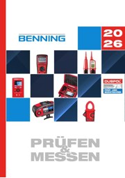 каталог BENNING